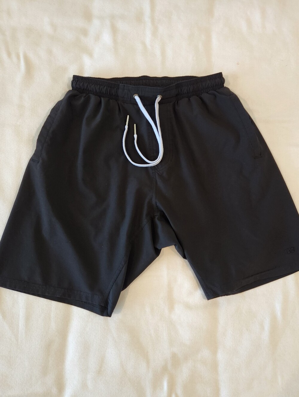 Mens Albion Fit Wind And Sea Lined Hybrid Shorts size 32 In Black